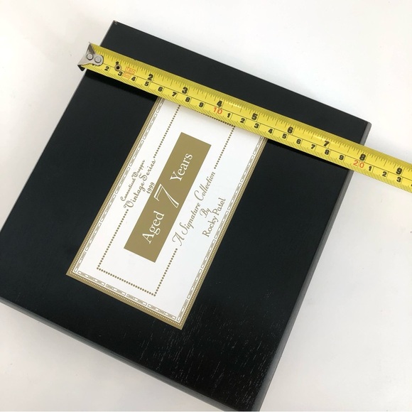 Rocky Patel Churchill Black Wooden Cigar Box - Picture 10 of 14